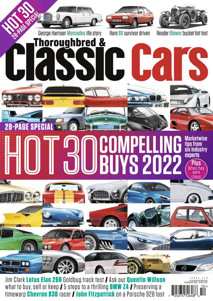 Журнал Classic Cars, october 2021